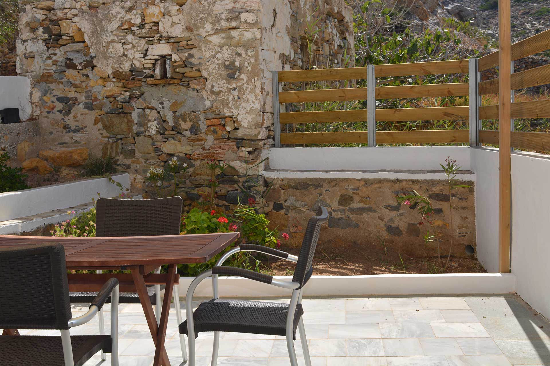 Το διαμέρισμα στα καταλύματα Κλάδος στη Σίφνο