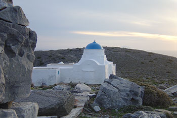 The church of Agios Georgios at Heronissos of Sifnos